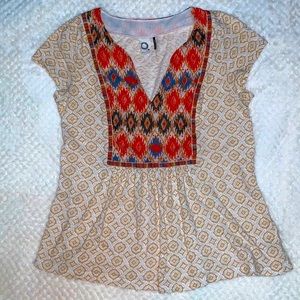 Anthropology Akemi + Kin Honey Valley Boho Top